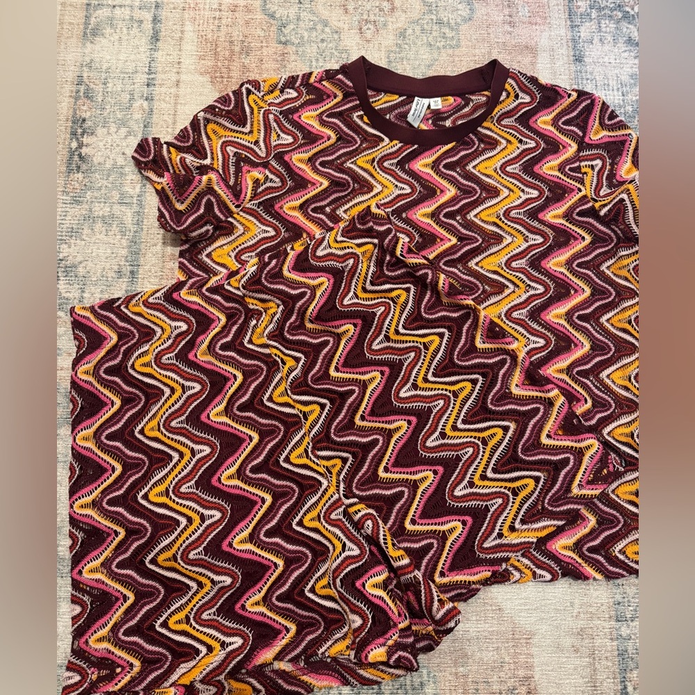 & Other Stories Zigzag Matching Set